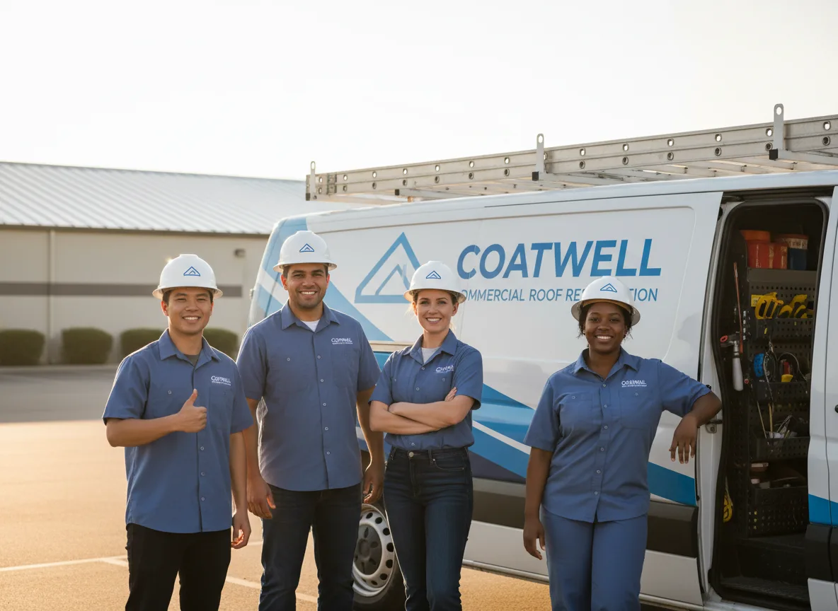 Commercial roof coating company in Carpio, ND